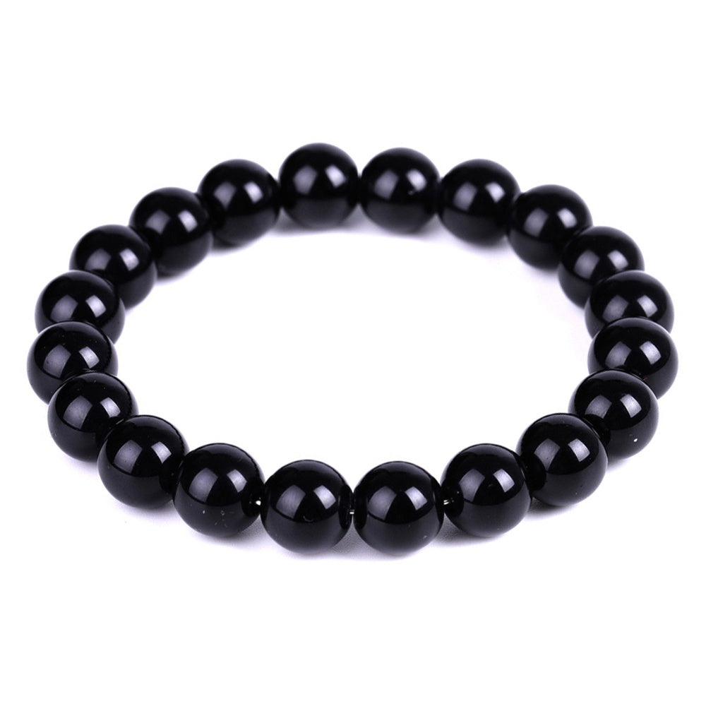 Pulsera de OBSIDIANA NEGRA