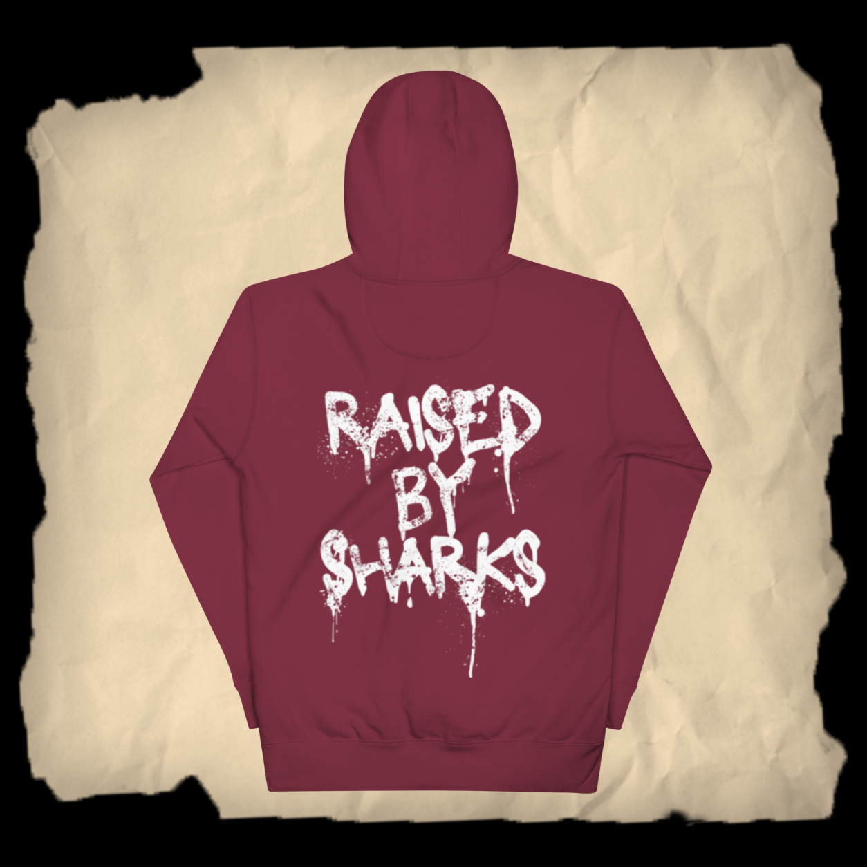 RAISED BY SHARKS - SUDADERA