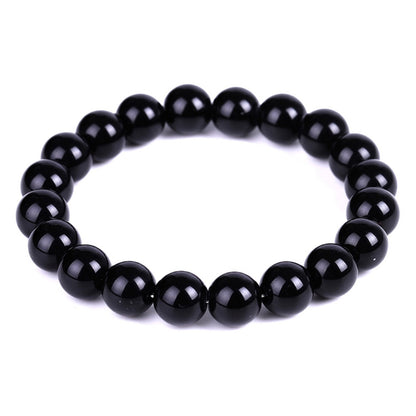 Pulsera de OBSIDIANA NEGRA