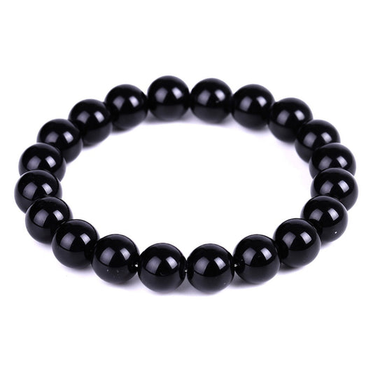 Pulsera de OBSIDIANA NEGRA