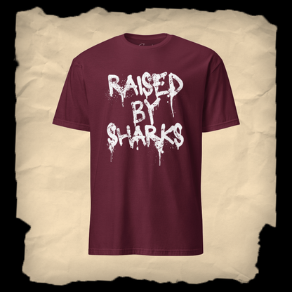 RAISED  BY SHARKS -  CAMISETA
